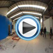 【現場視頻】任丘某大型烤漆房百得TBL 45 PV安裝調試