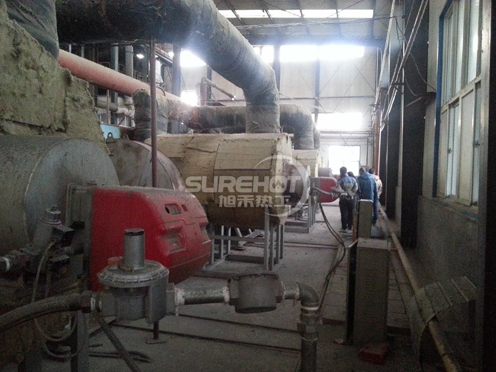 河北格林 4臺(tái)500KW熱風(fēng)爐