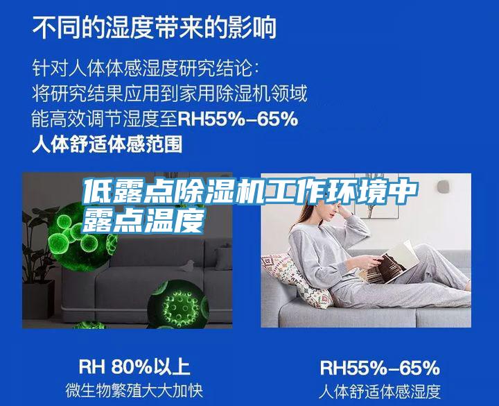 低露點除濕機工作環境中露點溫度