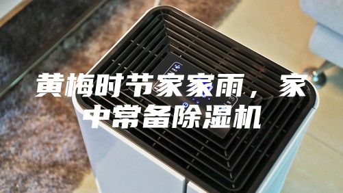 黃梅時節家家雨,家中常備除濕機